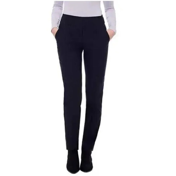 S.C & CO ladies tummy control pull-on pants 1 Blue 1 Black & White XXL - Picture 9 of 14